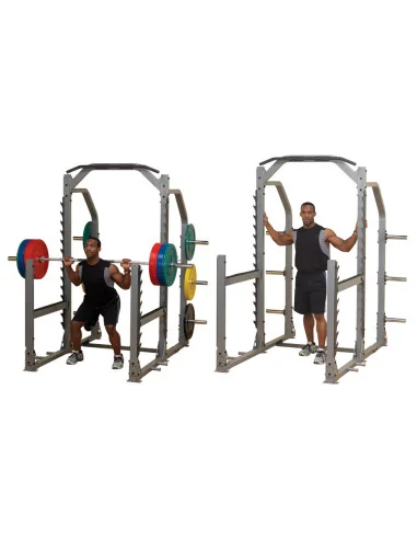 Cage à Squat - CAGE À SQUAT MULTI-FONCTIONS BODYSOLID CLUB LINE 