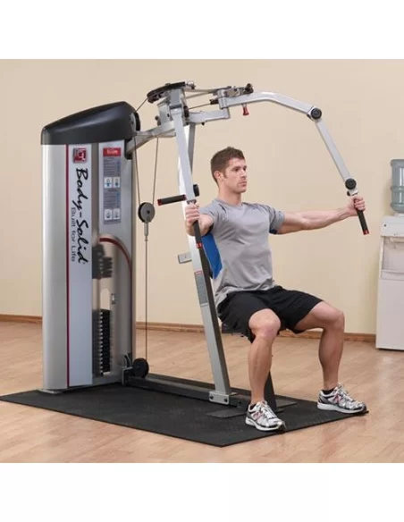 Poste Pectoraux et Épaules - PEC FLY REAR DELTS 75 KG BODYSOLID CLUB LINE