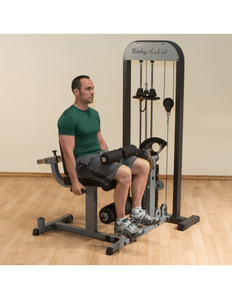 Body-Solid Proselect COMBO DUAL LEG  extension  ET LEG CURL à charge automatique 95KG