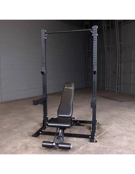 Rack à Squat - COMMERCIAL HALF RACK BODYSOLID CLUB LINE