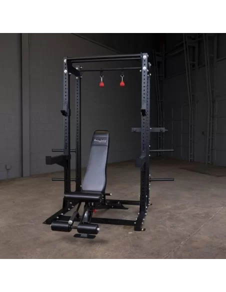 Rack à Squat - COMMERCIAL HALF RACK BODYSOLID CLUB LINE