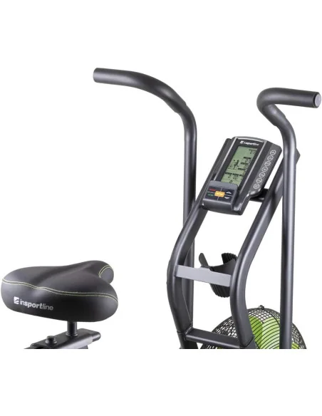 Vélo Air Bike avec ventilateur ultra performant à résistance à air - Programmes par intervalles multiples 