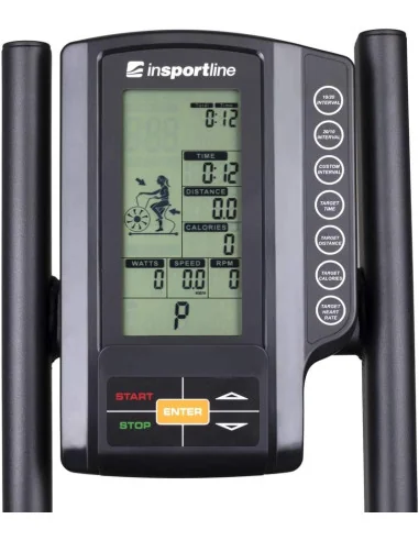 Vélo Air Bike avec ventilateur ultra performant à résistance à air - Programmes par intervalles multiples 