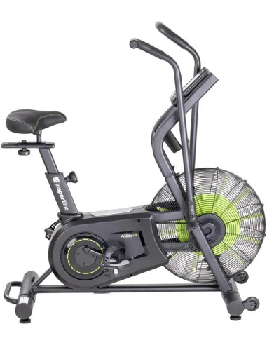 Vélo Air Bike avec ventilateur ultra performant à résistance à air - Programmes par intervalles multiples 