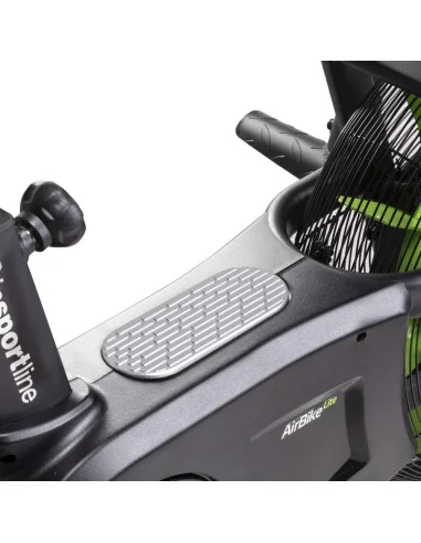 Vélo Air Bike avec ventilateur ultra performant à résistance à air - Programmes par intervalles multiples 