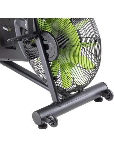 Vélo Air Bike avec ventilateur ultra performant à résistance à air - Programmes par intervalles multiples 