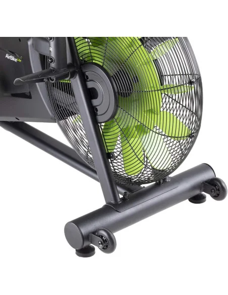 Vélo Air Bike avec ventilateur ultra performant à résistance à air - Programmes par intervalles multiples 