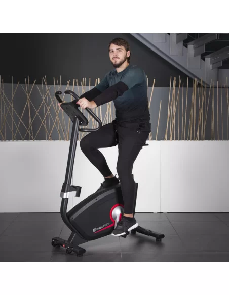 Vélo d'appartement avec système de freinage magnétique pour fonctionnement silencieux - Programmes multiples