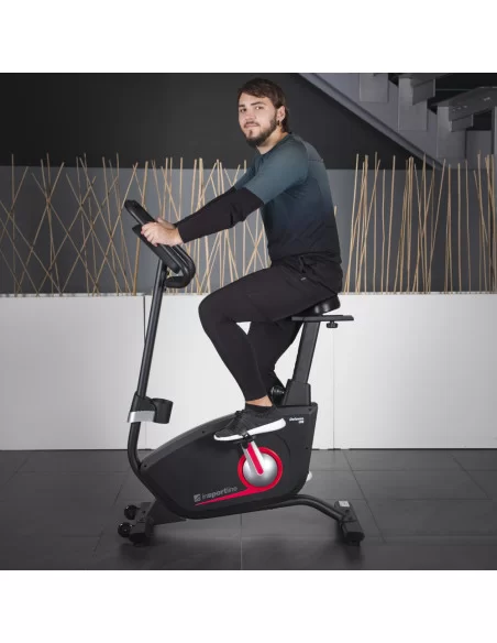 Vélo d'appartement avec système de freinage magnétique pour fonctionnement silencieux - Programmes multiples