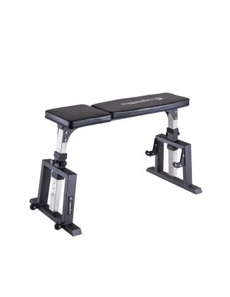 Banc Rowing planche réglable avec roues de transport pour entraînement du dos en Home gym capacité 200 kg