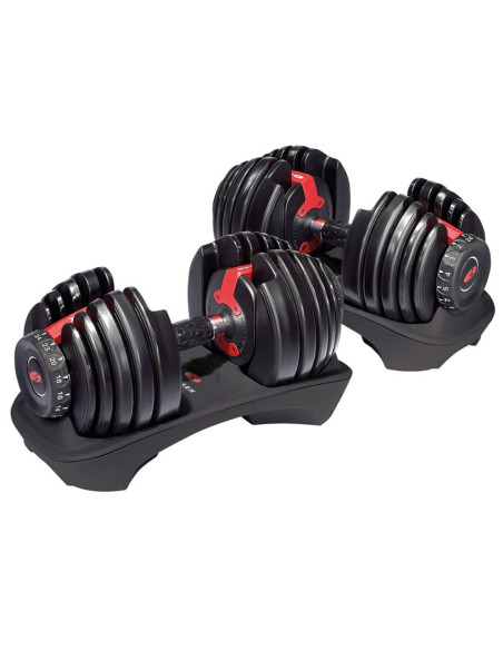 Bowflex Original SelectTech 552i Haltères Ajustables (2 - 24kg) 