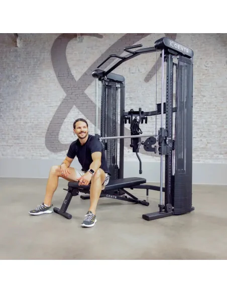 Home Gym Functional Trainer - avec Smith Machine Intégrée
