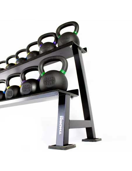 LOT DE PAIRES DE KETTLEBELLS 4KG-24KG  + SUPPORT OFFERT