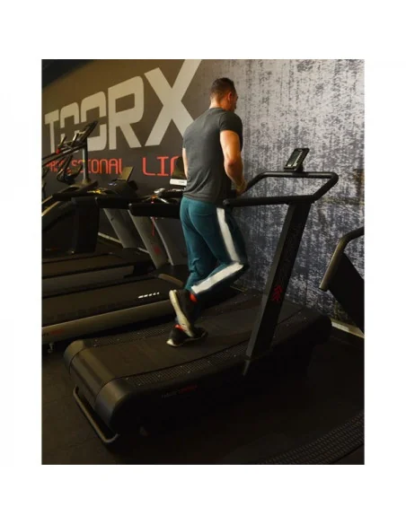 Tapis de course avec surface de course incurvée TOORX Professionnel RACE-CROSS 