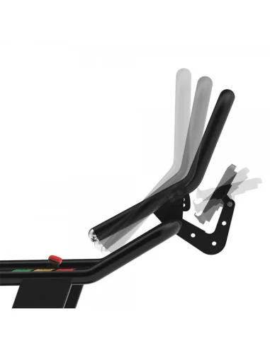 Tapis de course avec surface de course incurvée TOORX Professionnel RACE-CROSS-PRO 