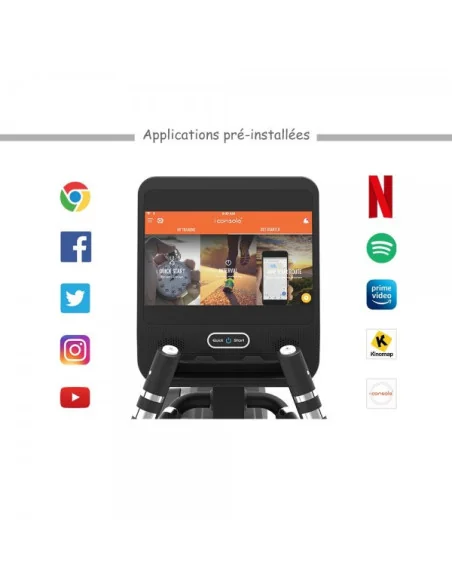 Vélo elliptique connecté TOORX Chrono Line ERX-900 TFT 