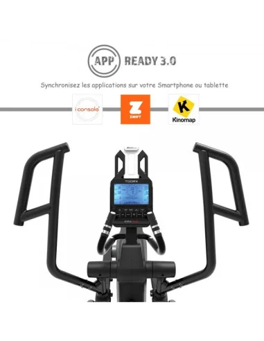Vélo elliptique connecté TOORX Chrono Line ERX-900 