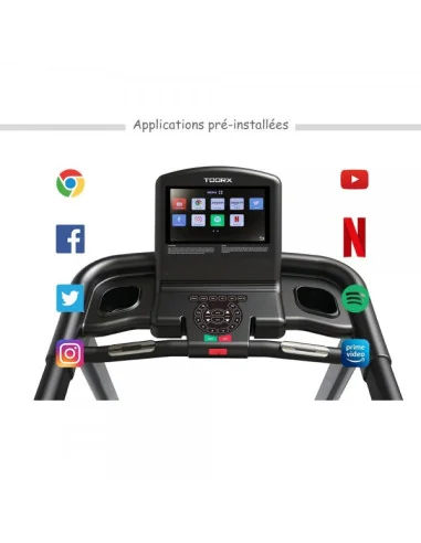 Tapis de course connecté TOORX EXPERIENCE-PLUS-TFT 