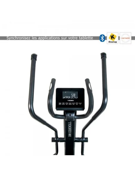 Vélo elliptique ergomètre connecté TOORX Semi-Pro Chrono Pro Line ERX-3500 