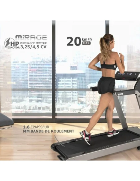 Tapis de course connecté et pliable TOORX MIRAGE-C80 