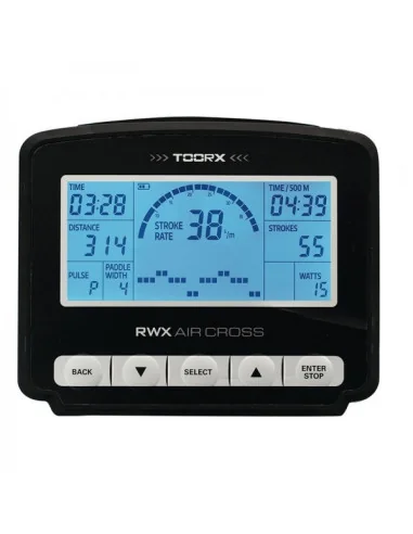 Rameur à air auto-alimenté TOORX Professionnel RWX-AIR-CROSS 
