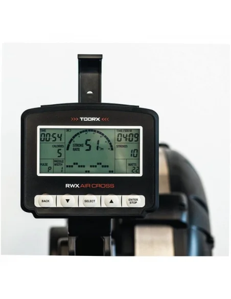 Rameur à air auto-alimenté TOORX Professionnel RWX-AIR-CROSS 