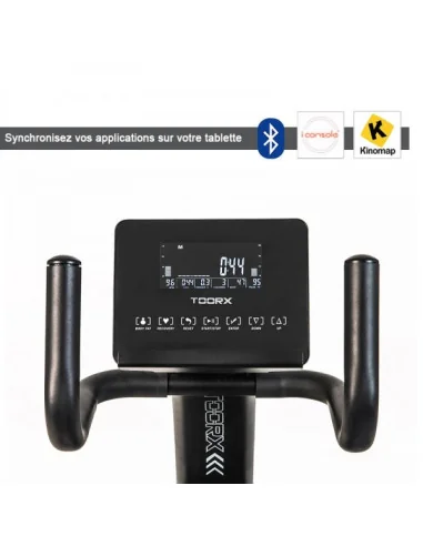 Vélo d'appartement semi-allongé ergomètre TOORX Chrono Pro Line BRX-R3000 