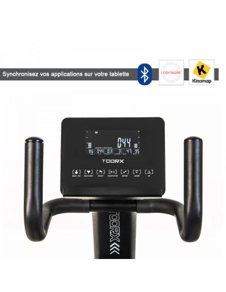 Vélo d'appartement semi-allongé ergomètre TOORX Chrono Pro Line BRX-R3000 