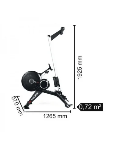 Rameur aéro-magnétique  TOORX Chrono Line RWX-700 