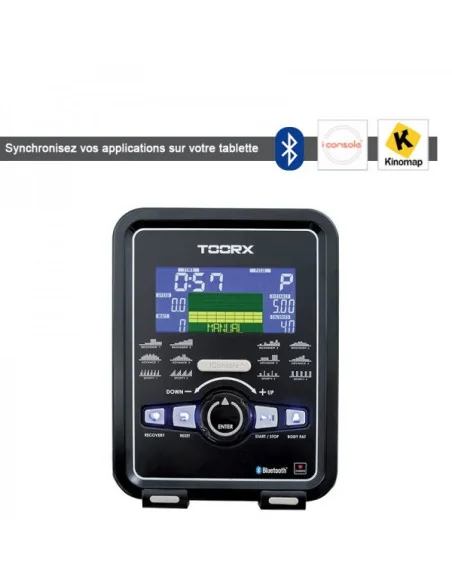 Vélo d'appartement semi-allongé ergomètre TOORX Chrono Line BRX-R300ERGO 