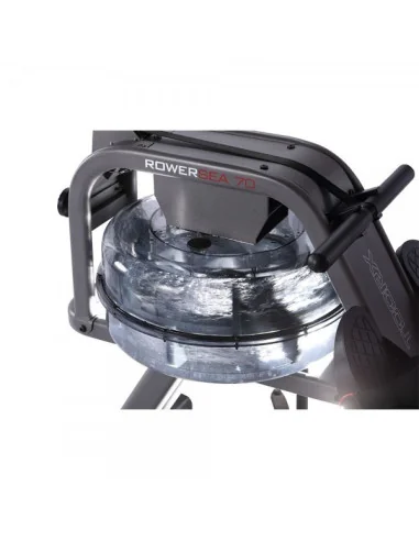 Rameur à eau système de résistance hydraulique TOORX ROWER-SEA-70