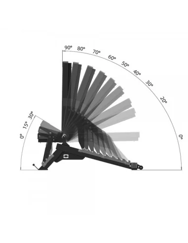 Banc de musculation réglable TOORX Vertical WBX-950 
