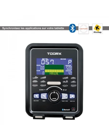 Vélo d'appartement semi-allongé TOORX Chrono Line BRX-R300 
