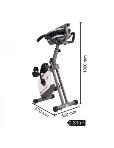 Vélo d'appartement semi-allongé pliable TOORX BRX-RCOMPACT 