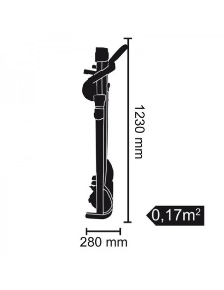 Tapis de marche EVERFIT TFK-SLIM-MAG 