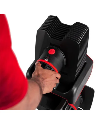 Haltère avec barre curl SelectTech Bowflex 2080 