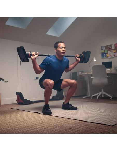 Haltère avec barre curl SelectTech Bowflex 2080 