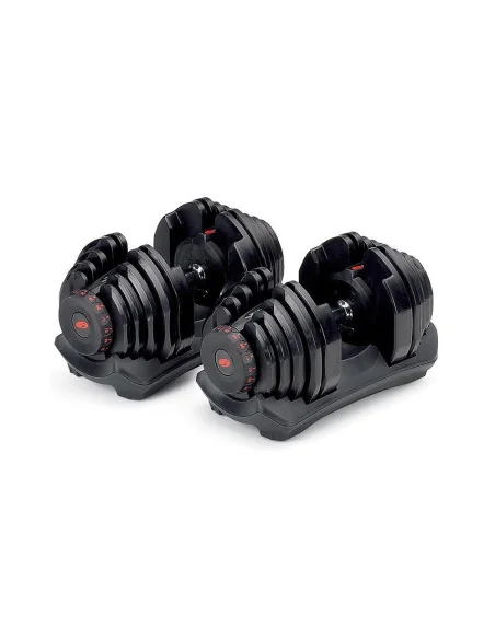 Pack Paire d'haltères réglables 1090i avec support stand SelectTech Bowflex 1090i avec banc de musculation 4.1S 