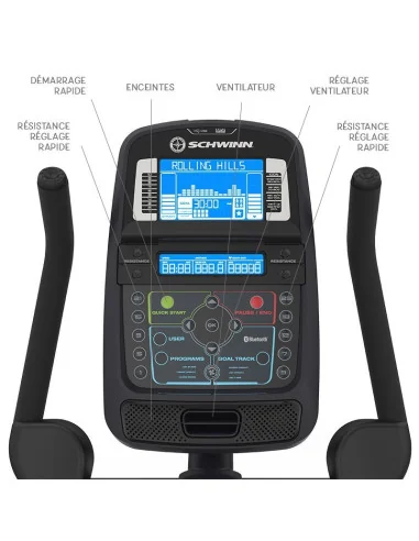 Vélo d'appartement 570U haut de gamme connecté Schwinn 