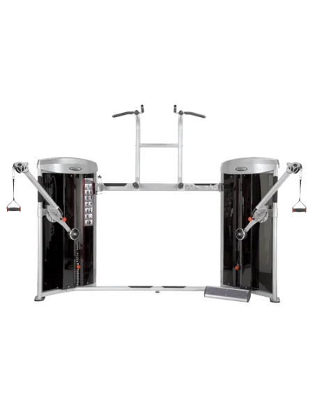 Dual Cable Column & Chin-Up/Dip Machine Steelflex Mega Power MDC2000 - inSPORTlin
