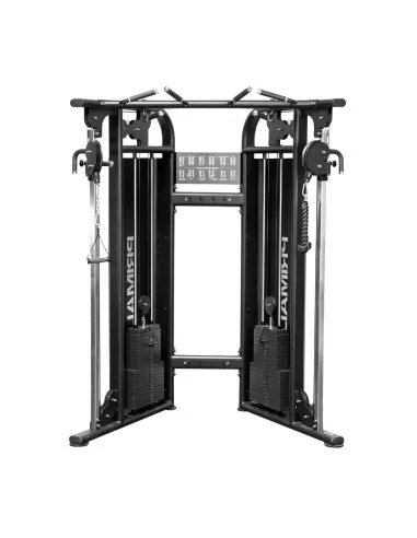 Série Primal Performance 125kg à sélection par broche - Poulie double réglable (2 piles de 125kg) 