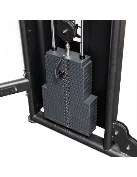 Série Primal Performance 125kg à sélection par broche - Poulie double réglable (2 piles de 125kg) 