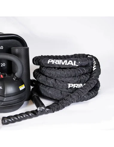 Banc HIIT Primal Personal Series avec accessoires et haltères