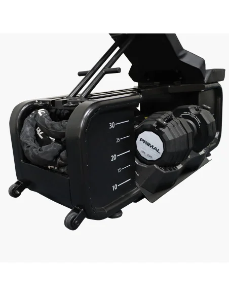 Banc HIIT Primal Personal Series avec accessoires et haltères 