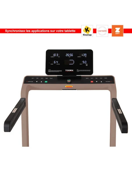 Tapis de course connecté pliable TOORX Mirage C60 noir