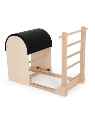 Baril d&#039;échelle de Pilates avec base en bois 