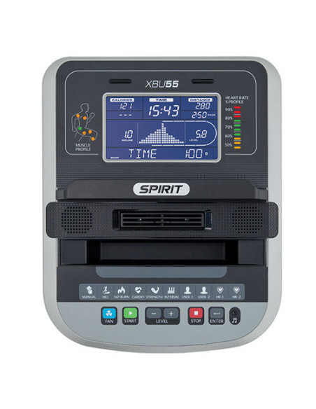 Spirit Fitness Vélo droit XBU55  Spirit Fitness Vélo droit XBU55