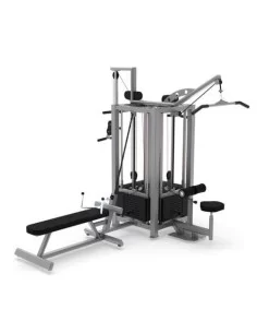 Tour 4 postes LAROQ Tannac-Home-musculation-Pas cher