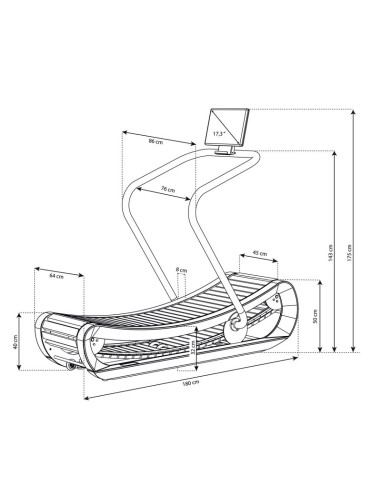 SprintBok Nohrd - Tapis de course 