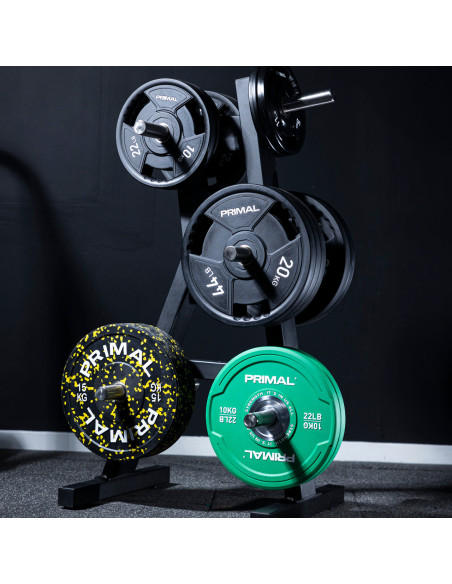 Arbre de rangement pour disques de poids de la série Primal Performance 